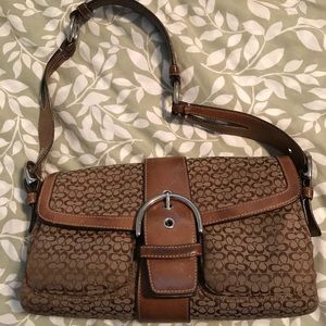 Coach leather ware purse